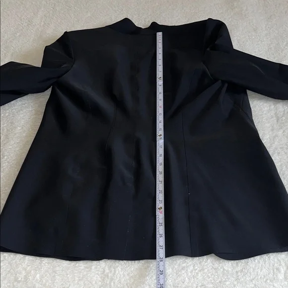 Athleta Stellar Blazer Black MT Medium Tall Work Jacket